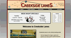 Desktop Screenshot of bowlcreekside.com